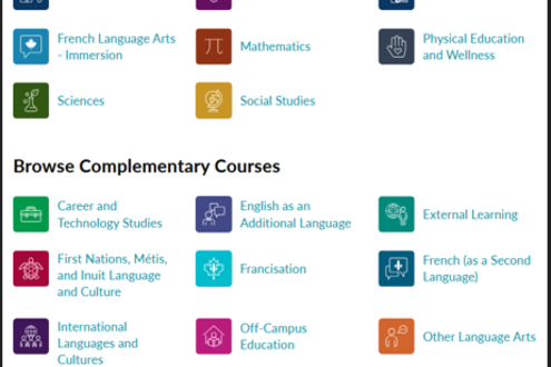 Search senior high school courses; get info about curriculum and prerequisites for courses!