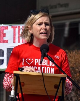 “Working in concert with our school councils, board of trustees, parents provide valuable advocacy work and insight into how public education functions in the province.”